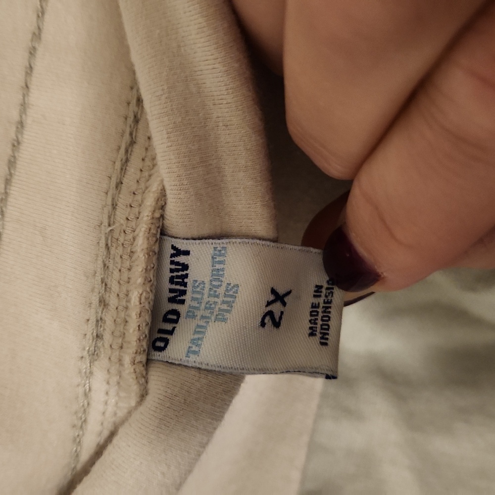 Old Navy Cream 2x Plus Size Skirt - Picture 2 of 3